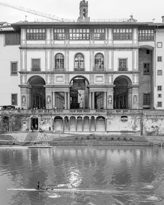 Rower on Arno