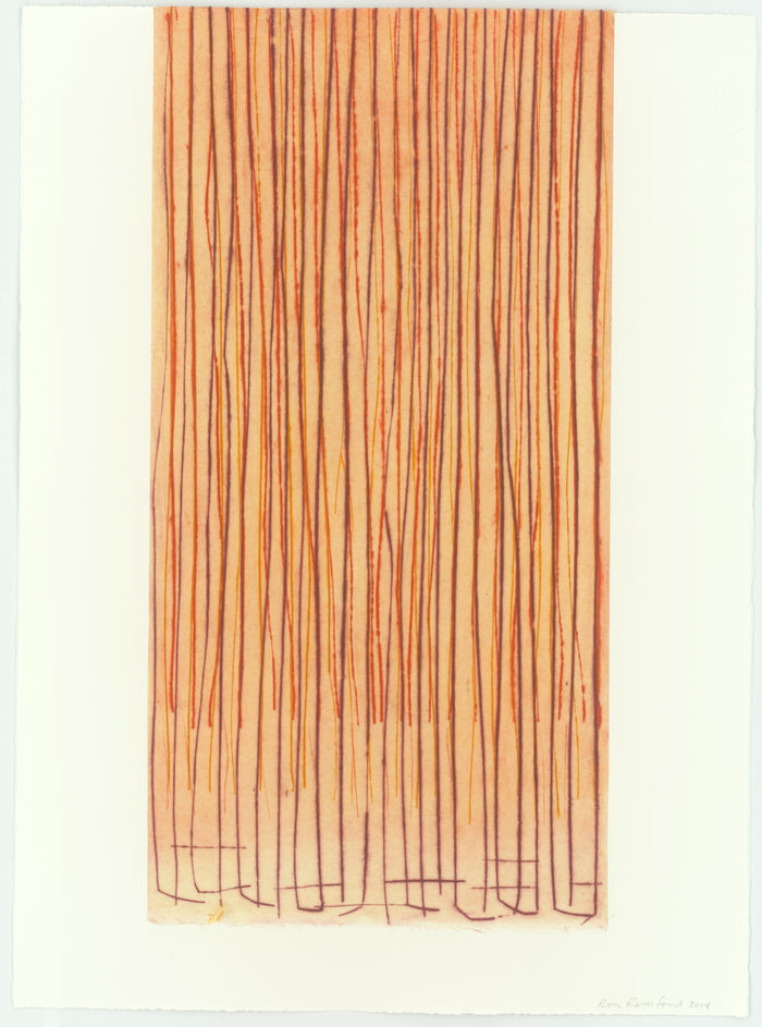 Untitled (Lines/Legs Red)