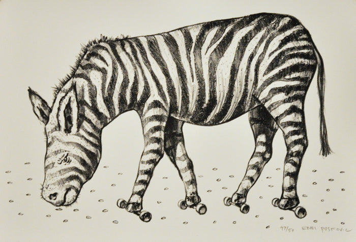 Untitled VI (Zebra on Roller Skates)