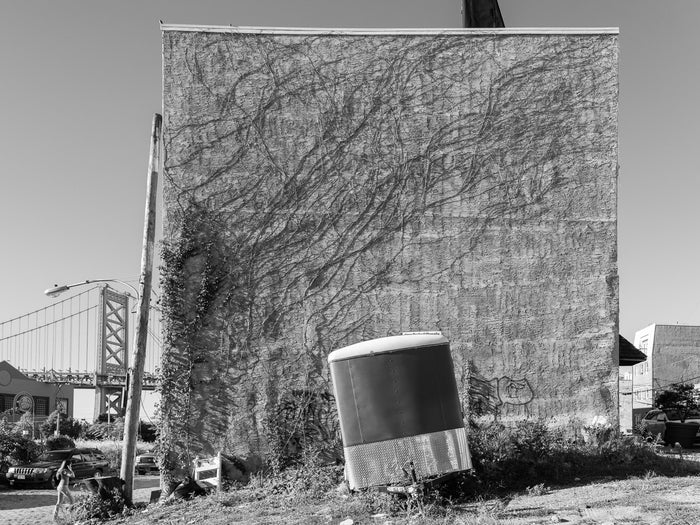 Between North Front and North Water Street, Philadelphia James Abbott Inkjet Print The Print Center Black and white Photography Philadelphia landscape city vacant lots 