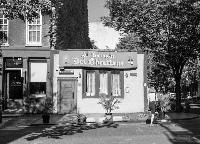 North Third and Cherry Street, Philadelphia James Abbot Inkjet Print black and white photography