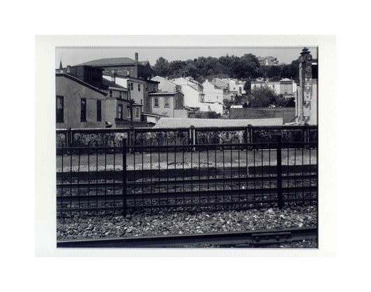 Manayunk Hills Paul Rider Gelatin Silver Print Black and white photography the print center Philadelphia