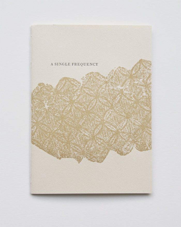 A Single Frequency Marianne Dages The Print Center Poems Egyptian Book of the Dead Google Translate Book Zine