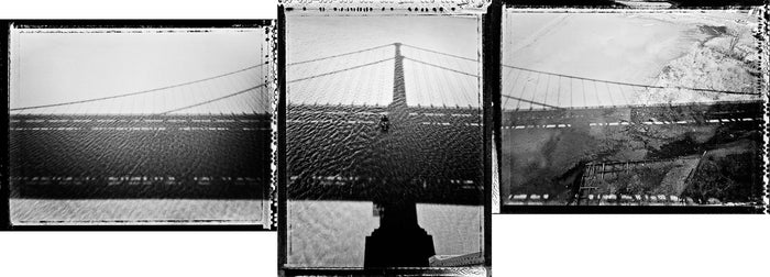 Bridge shadow James Abbott Photography Geltain Silver Print The Print Center Bridge Landscapes