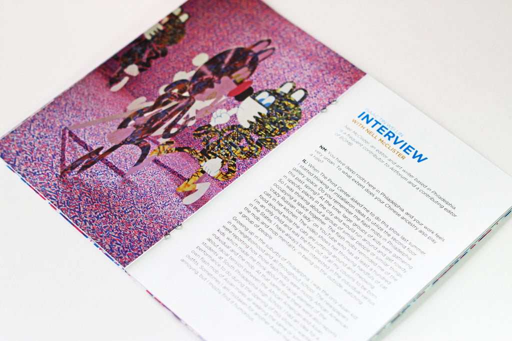 One of Us, Isaac Tin Wei Lin The Print Center Curvy Lines publications book zine