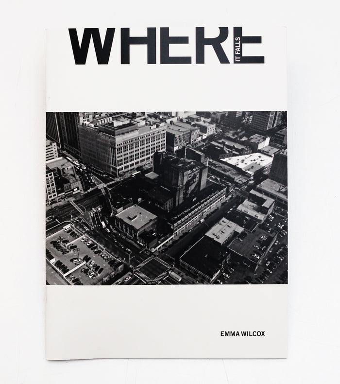 Emma Wilcox: Where it Falls artist book the print center photography