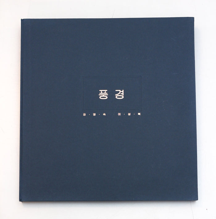Landscapes etchings in portfolio box text intaglio artist book Young-Sook Jang the print center