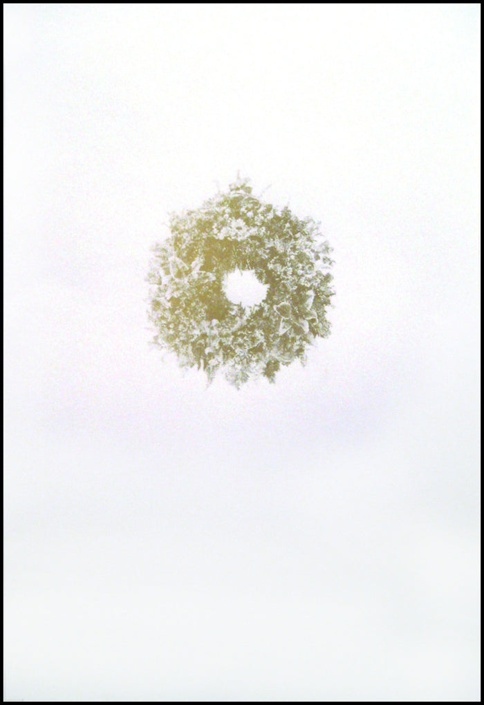 Arrangement III Gold Silkscreen printing with gold dust Matt Neff The Print Center Philadelphia