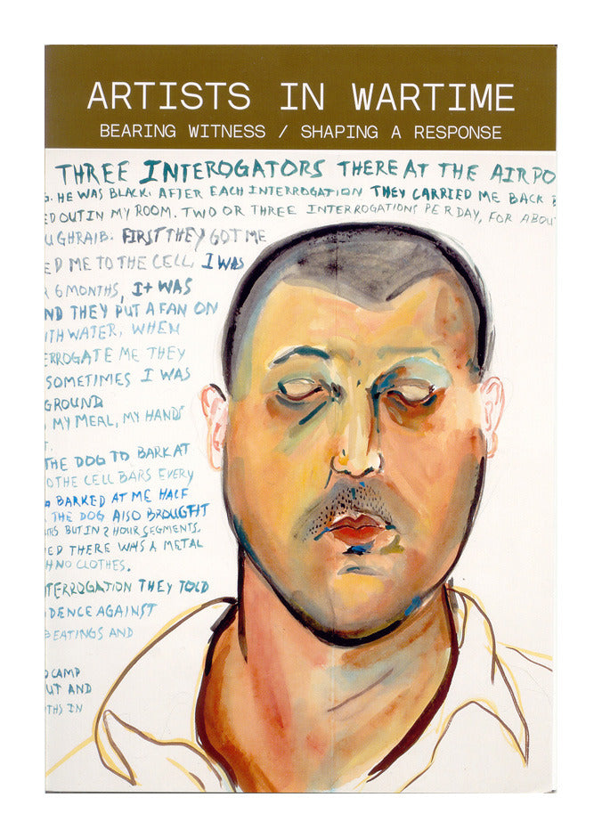 Bearing Witness Artists in Wartime Daniel Heyman Exhibition Book The Print Center Portraiture narratives
