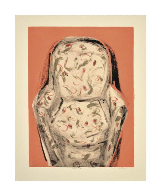 Chair #8 Monotype Nancy Citrino chairs seats tissu colle made in philadelhia The Print Center