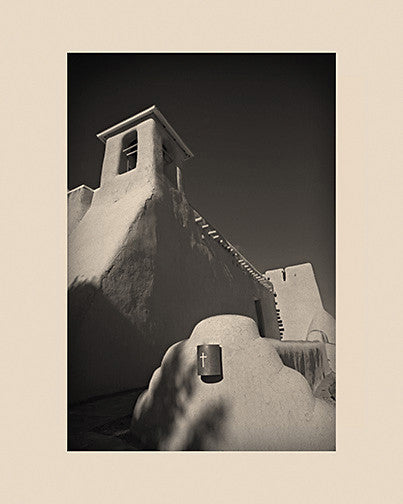 San Francisco de Asís III, Ranchos de Taos John Benigno pigment print photography architecture