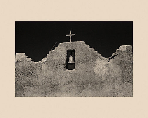 San Lorenzo de Picuris II, Picuris Pueblo pigment print photography john benigno the print center cross church architecture