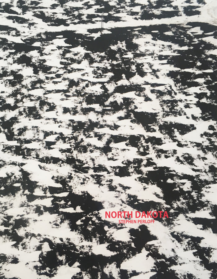 North Dakota book stephen Perloff poems artist book the print center black and white photography poem poetry fields patterns in land