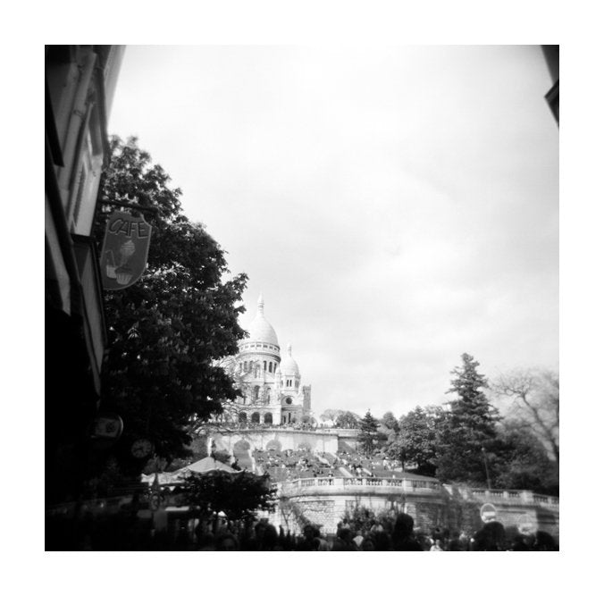 Sacre Coeur Julia Blaukopf the print center carbon pigment print made in Philadelphia 