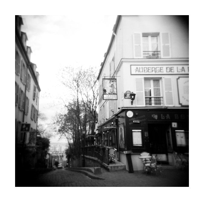 Auberge Julia Blaukopf Inkjet Print Pigment Print Landscapes City Made in Philadelphia The Print Center Photography Black and White