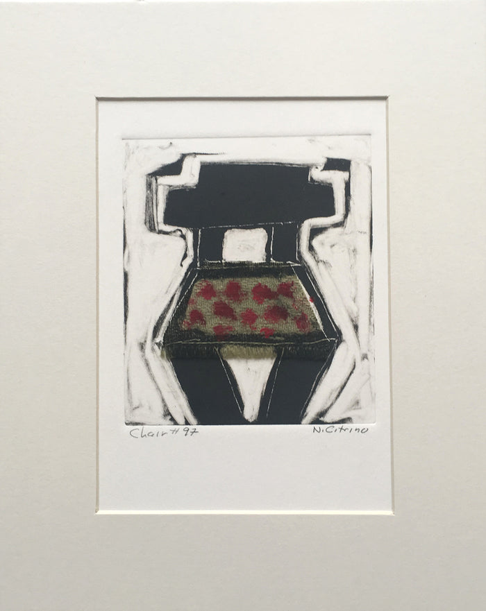 Chair #97 Monotype Nancy Citrino chairs and seats made in Philadelphia The Print Center