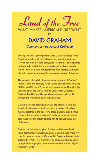 Land of the Free: What Makes Americans Different Aperture essence of the unique the print center david Graham book made in Philadelphia 