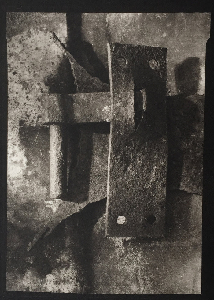 Savannah Still Life metal parts object Paul Rider Platinum Palladium Print