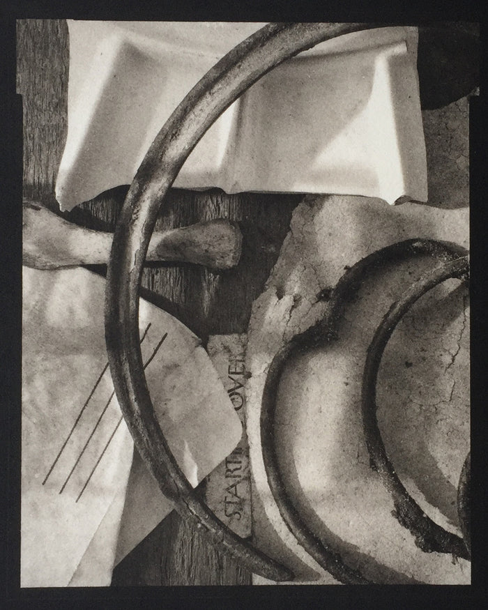 Savannah Still Life Made in Philadelphia the print center photography Paul Rider paper found objects