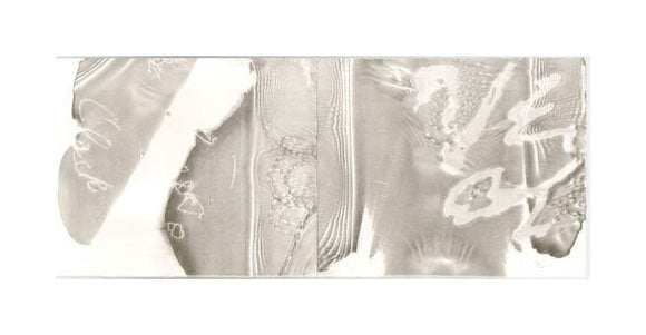 Infuse Lithograph black and white abstraction texture fabric hester stinnett the print center