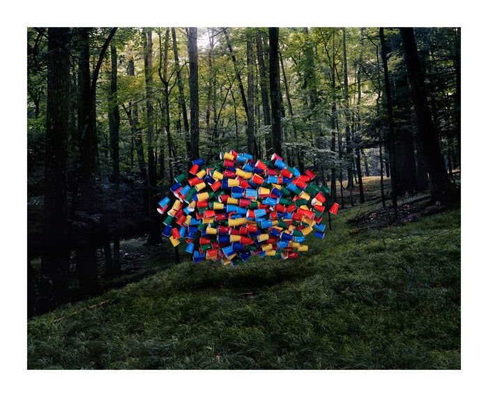 Cups #1 inkjet print thomas jackson the print center photography nature plastic cups environmental issues