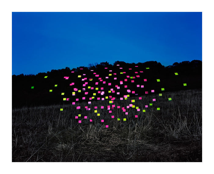 Post-its #2 floating objects the print center Thomas Jackson Inkjet Print