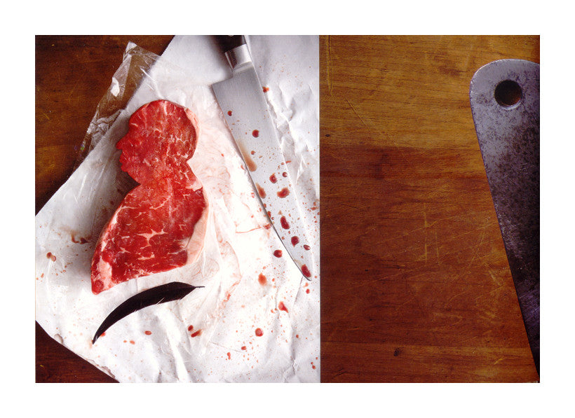 Meat America Dominic Episcopo book the print center meat sculptures made in Philadelphia photography