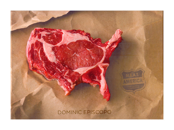 Meat America Dominic Episcopo book the print center meat sculptures made in Philadelphia photography