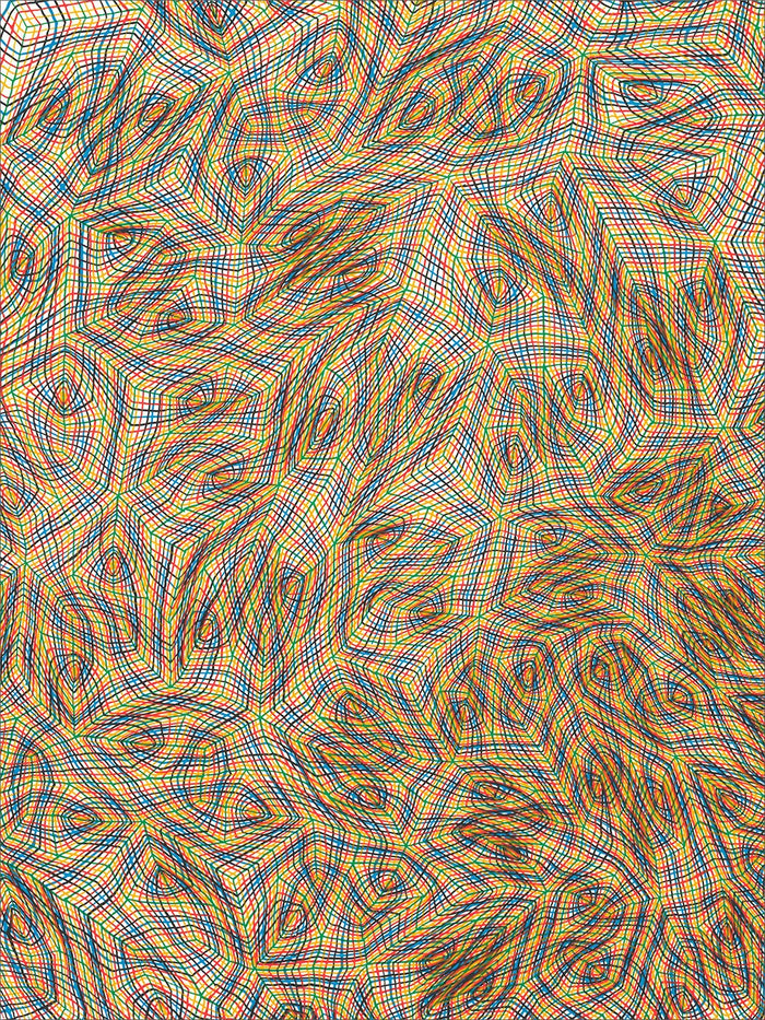 Meredith Pingree: Wave Pattern 6, 5, 4