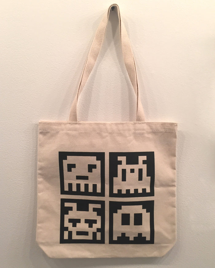 Pixelmonster Tote Kayrock Screenprinting tote bag gifts game art video games