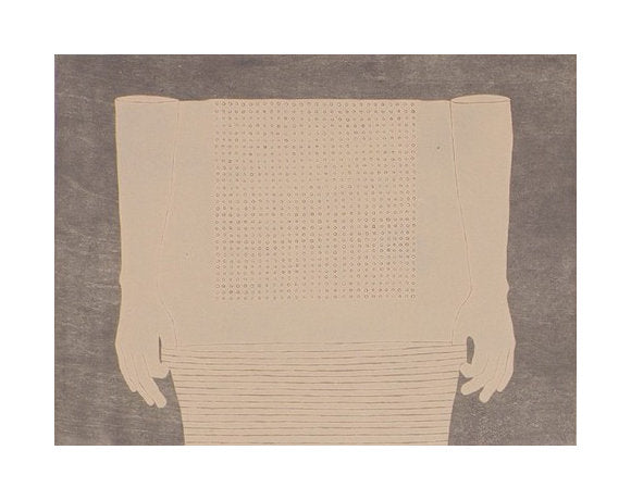 Nude: Pull Up etching kristen martincic the print center naked hands torso