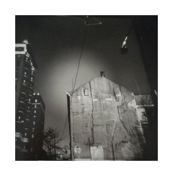 Philly, 12th and Spruce Gelatin Silver Print Julia Blaukopf the print center made in Philadelphia nighttime city landscape