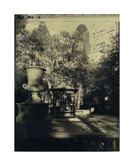 Rittenhouse Square Gelatin Silver Print James Abbott the print center city photography Philadelphia