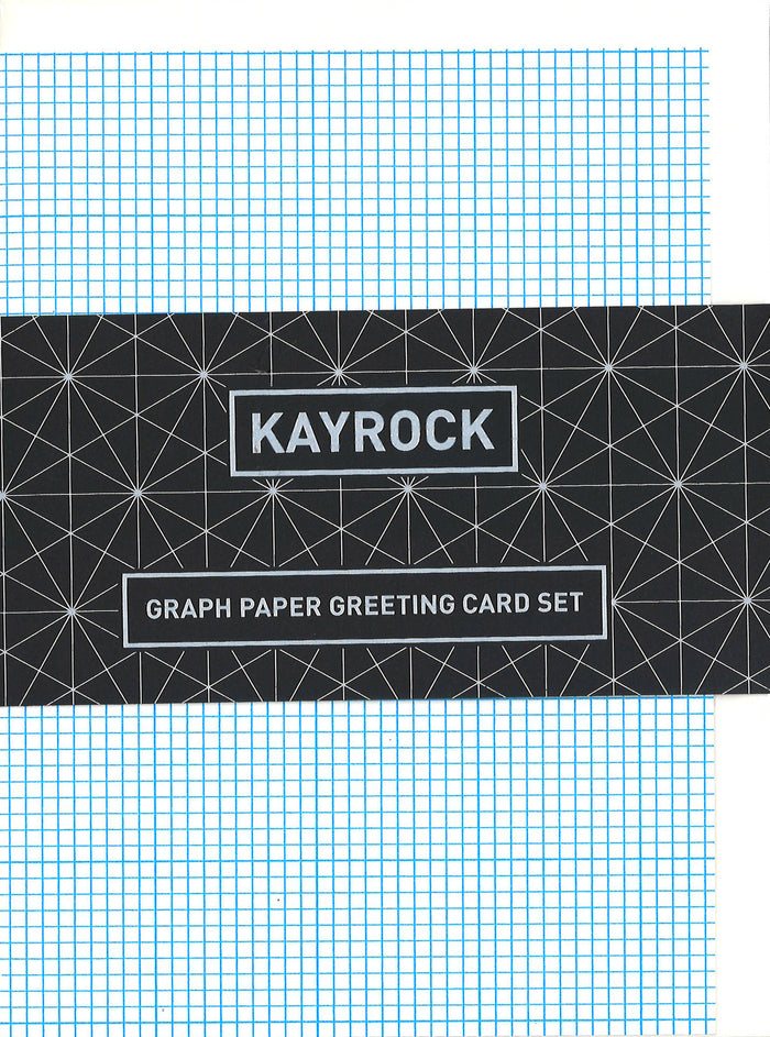 Graph Paper Greeting Cards