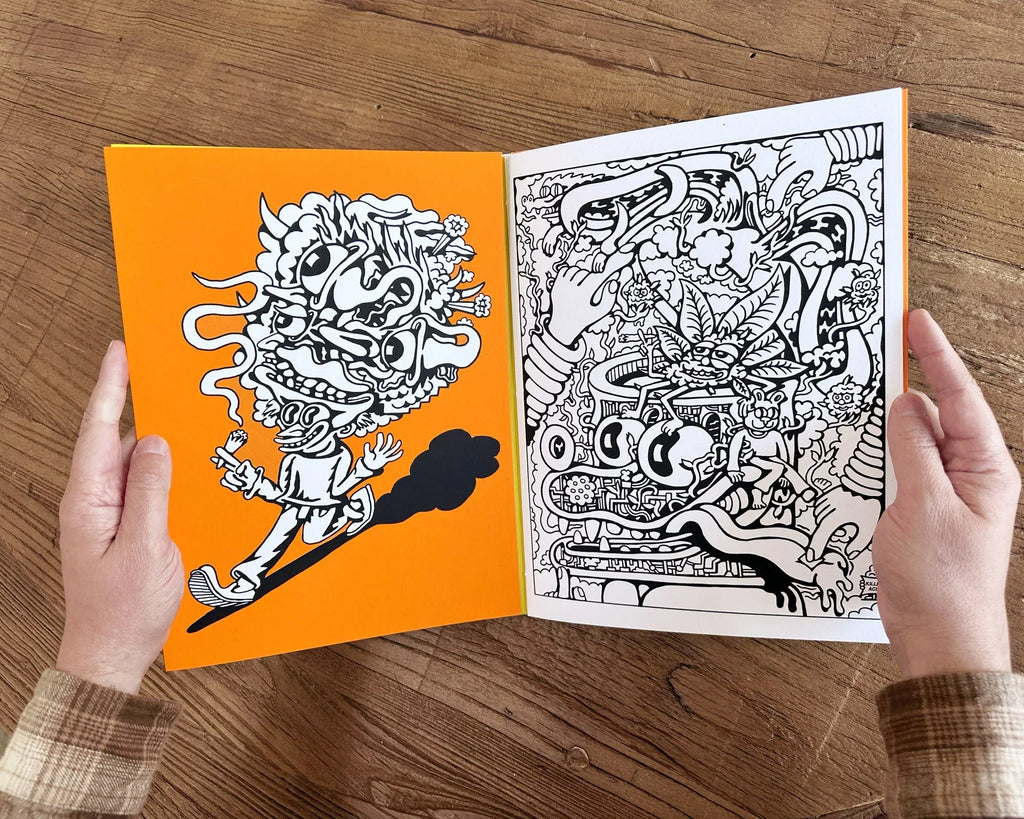 Killer Acid Microdose Coloring Book