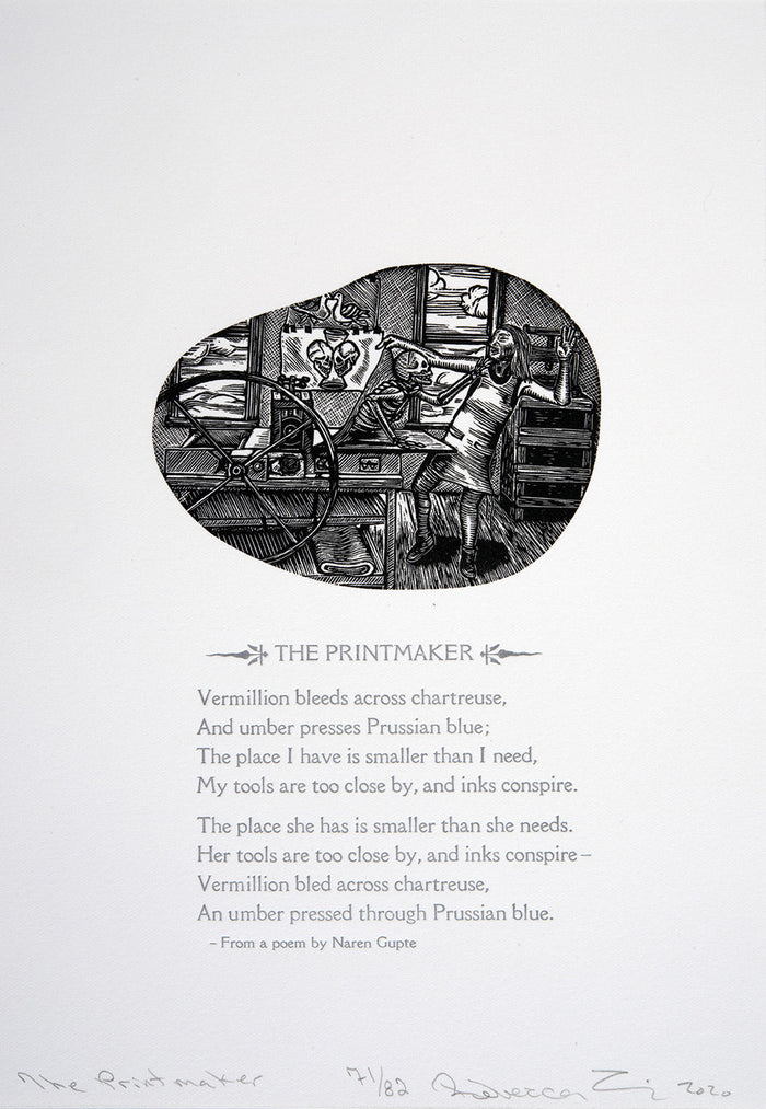 The Printmaker, from the series "A Dance of Death in Two Parts"