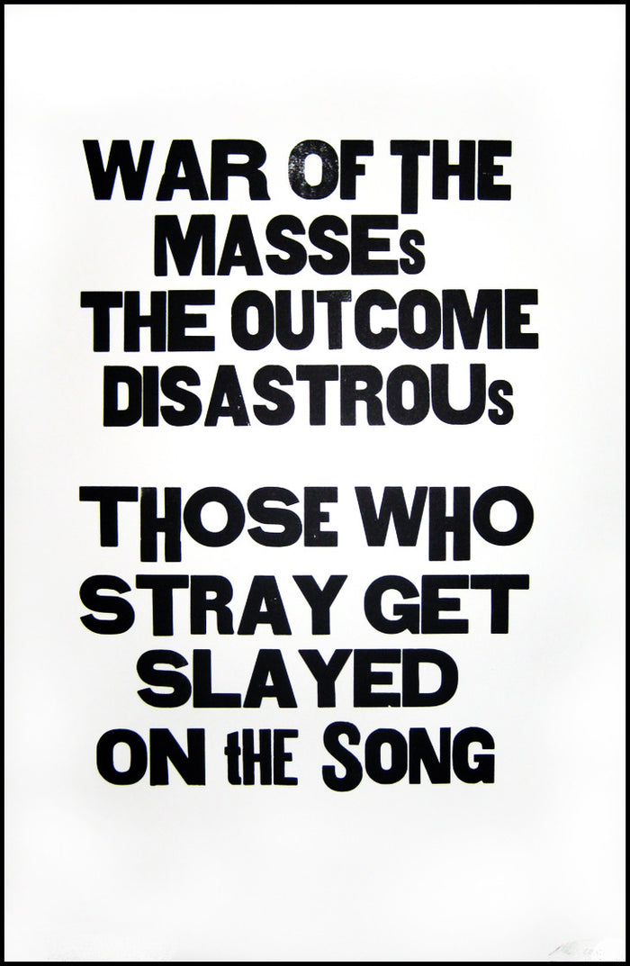 War of the masses-GZA