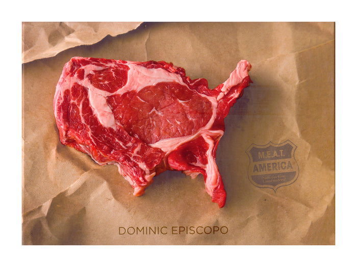 Meat America Dominic Episcopo book the print center meat sculptures made in Philadelphia photography 