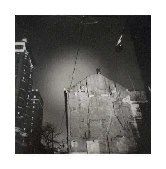 Philly, 12th and Spruce Gelatin Silver Print Julia Blaukopf the print center made in Philadelphia nighttime city landscape 