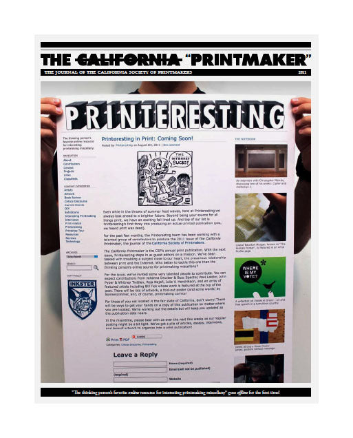 The California Printmaker